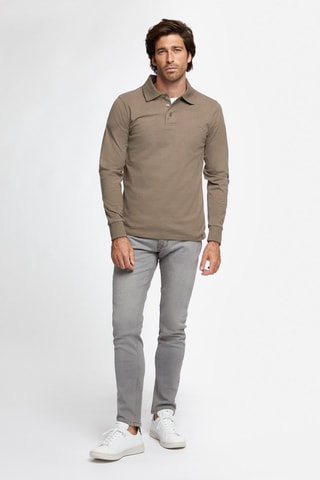 Polo regular - Marron