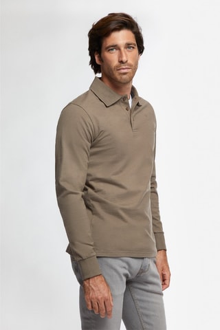 Polo regular - Marron