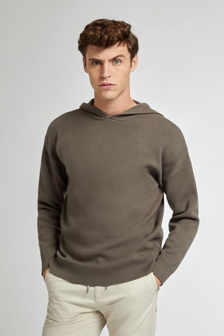 Sweat à capuche - Marron