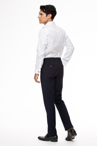 Pantalon de costume - Bleu marine