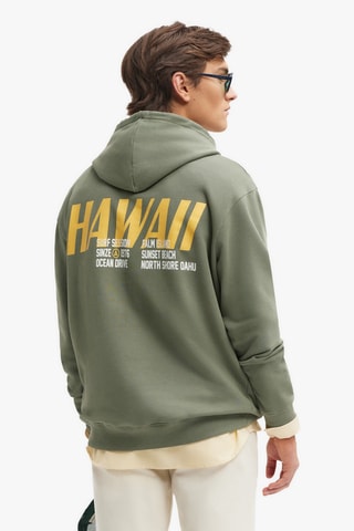 Sweat à capuche - Vert