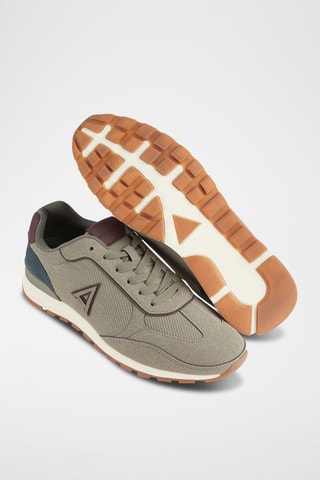 Baskets en cuir - Gris
