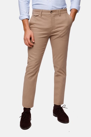 Pantalon slim - Beige