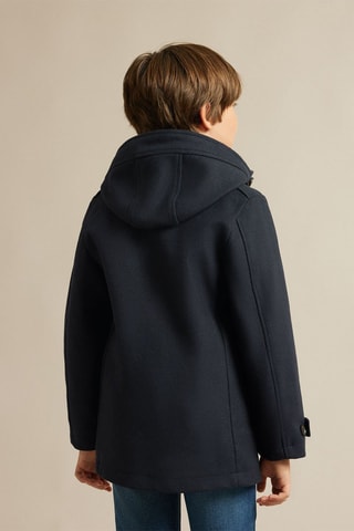 Manteau à capuche - Bleu marine