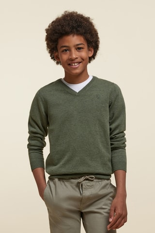 Pull - Vert foncé