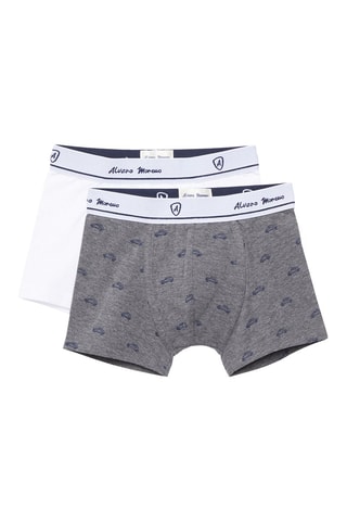 2 boxers - Gris