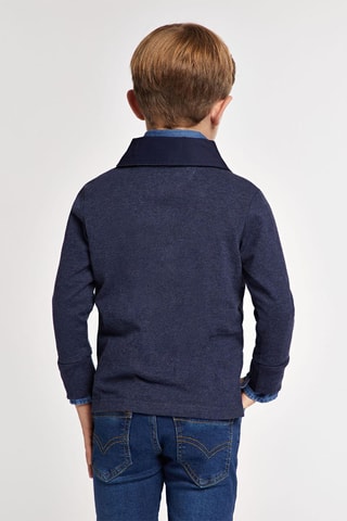 Polo - Blanc et bleu