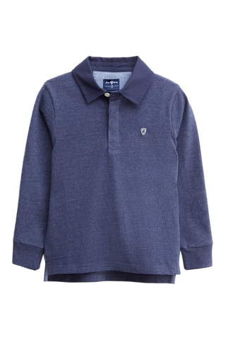 Polo - Blanc et bleu