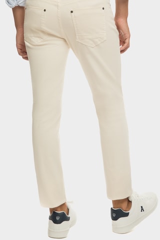 Pantalon slim 7/8 - Beige