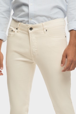 Pantalon slim 7/8 - Beige