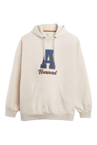 Sweat à capuche - Écru