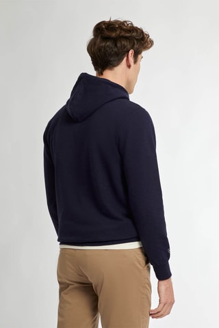 Sweat à capuche - Bleu marine