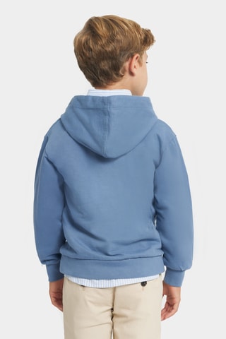 Sweat à capuche - Bleu