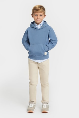 Sweat à capuche - Bleu