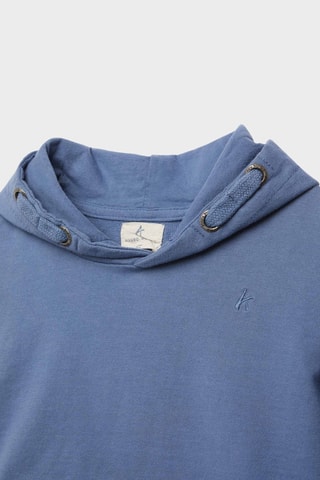 Sweat à capuche - Bleu