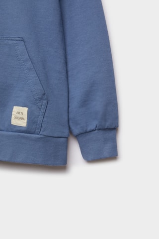 Sweat à capuche - Bleu