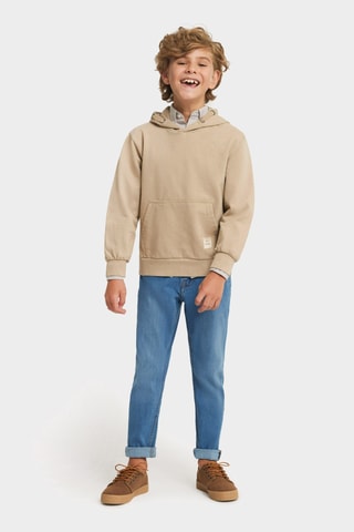 Sweat à capuche - Beige
