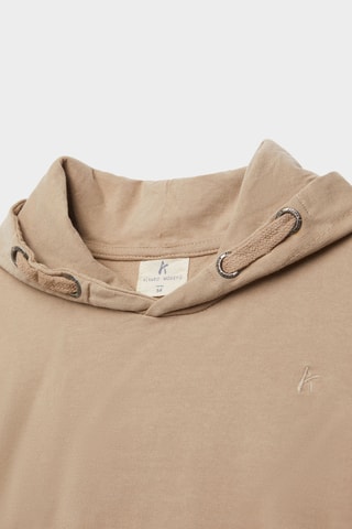 Sweat à capuche - Beige