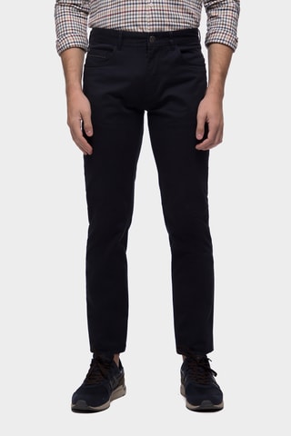 Pantalon slim - Bleu marine