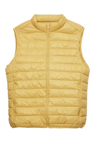 Doudoune sans manches - Jaune