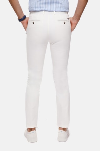 Pantalon slim - Blanc