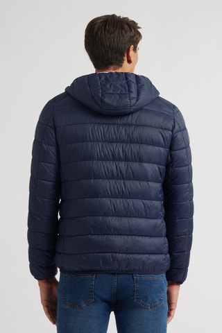 Doudoune à capuche - Bleu marine