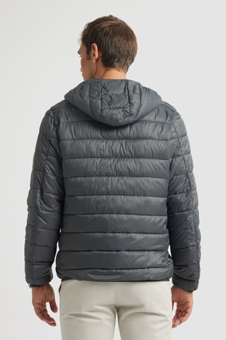 Doudoune à capuche - Gris