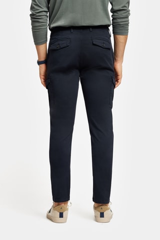 Pantalon cargo - Bleu marine