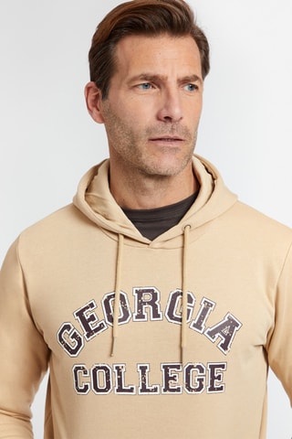 Sweat à capuche - Marron