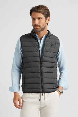 Doudoune sans manches - Gris