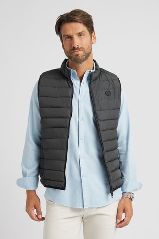 Doudoune sans manches - Gris