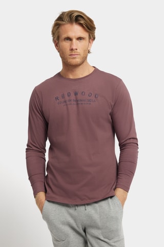 T-shirt regular - Rose foncé