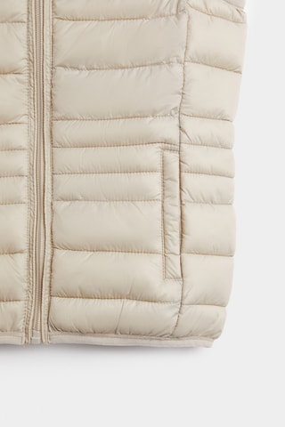 Doudoune sans manches - Beige