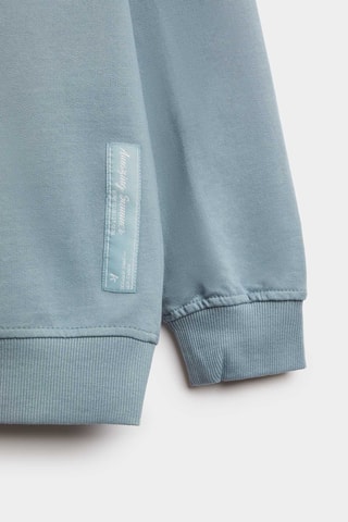 Sweat à capuche - Bleu