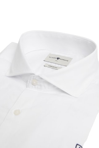 Camicia regular in cotone bio - Bianco