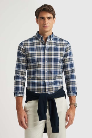 Chemise regular - Bleu marine