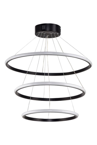 Lampadario LED - Nero - 45 W
