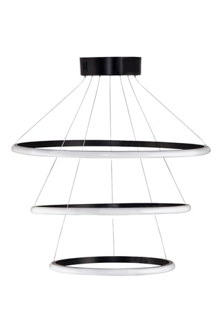 Lampadario LED - Nero - 45 W