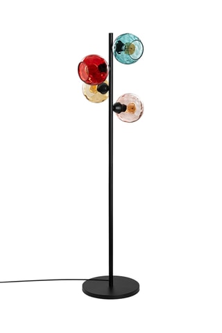 Lampada da terra Benek - Nero - 4 x 40 W