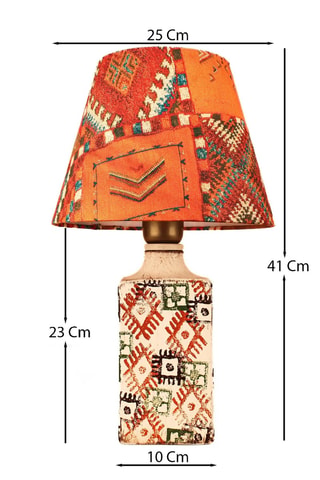 Lampada da tavolo - Arancione - 40 W