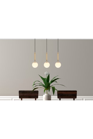 Lampadario King - Dorato brillante