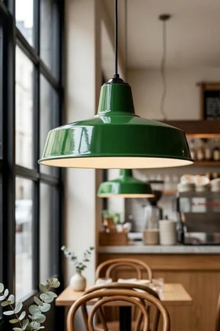 Lampadario - Verde - 40 W