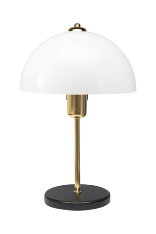 Lampada da tavolo LED Ayd - Bianco e dorato - 15 W