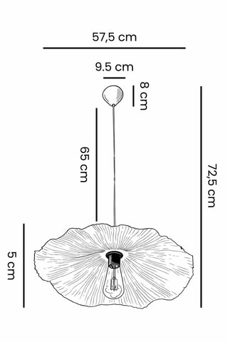 Lampadario - Bianco - 40 W