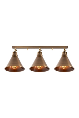 Plafoniera Berceste - Bronzo - 3 x 100 W