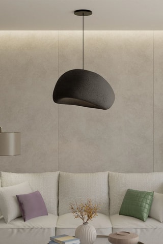 Lampadario Wabi Sabi Soluna - Nero - 40 W