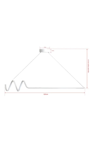 Lampadario LED - Bianco - 24-36 W