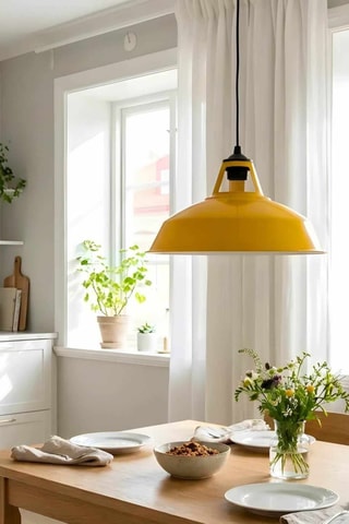 Lampadario - Giallo - 40 W