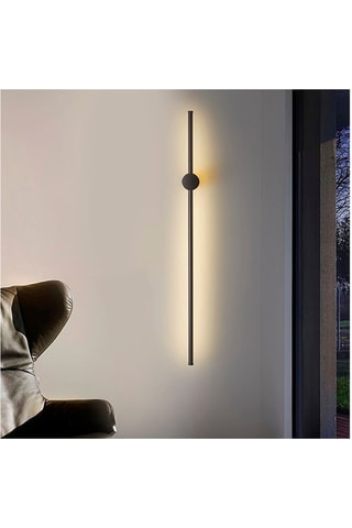 Applique LED - Nero - 18 W