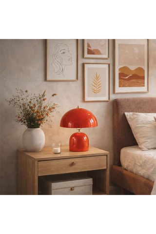 Lampada da tavolo - Arancione - 40 W